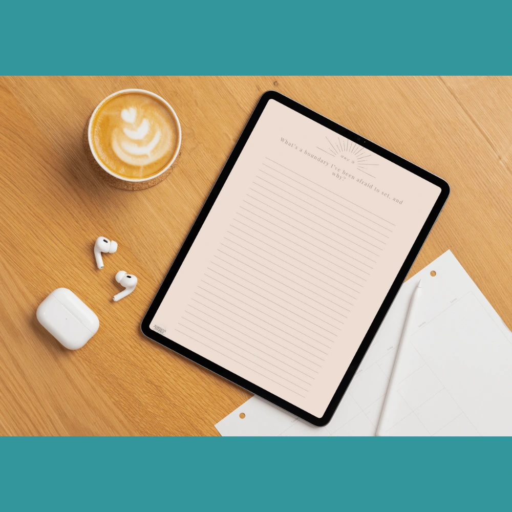 page from 30 days journal tablet page from 30 days journal tablet